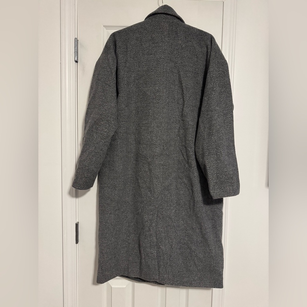 Forever 21 Gray Women's Coat - Picture 6 of 6